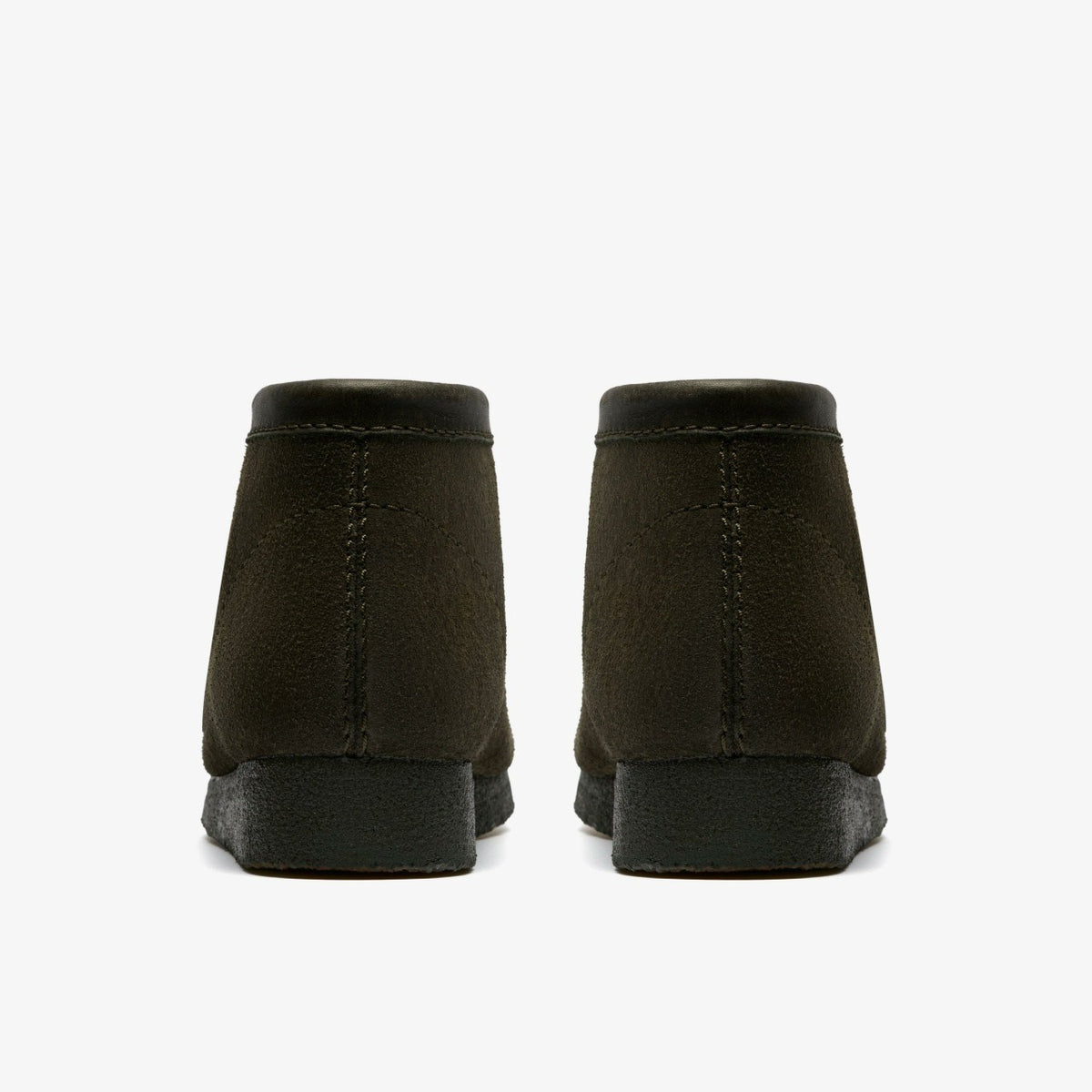 Wallabee Boot Loden Green Suede - Clarks Men