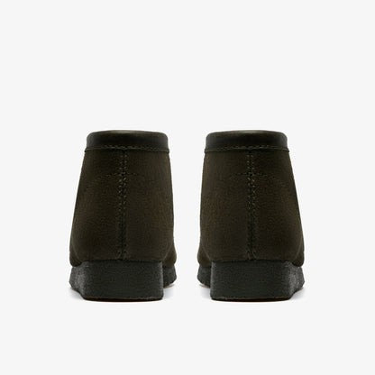 Wallabee Boot Loden Green Suede - Clarks Men