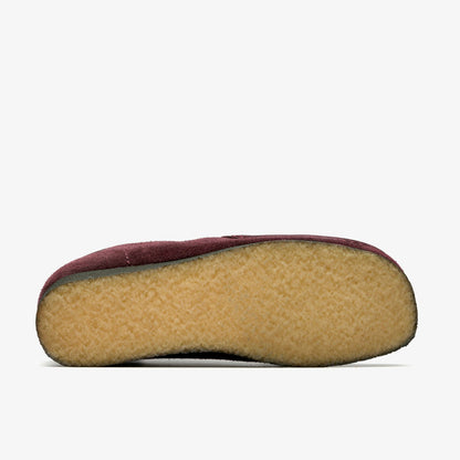 Wallabee Boot Purple Grape Suede - Clarks Men
