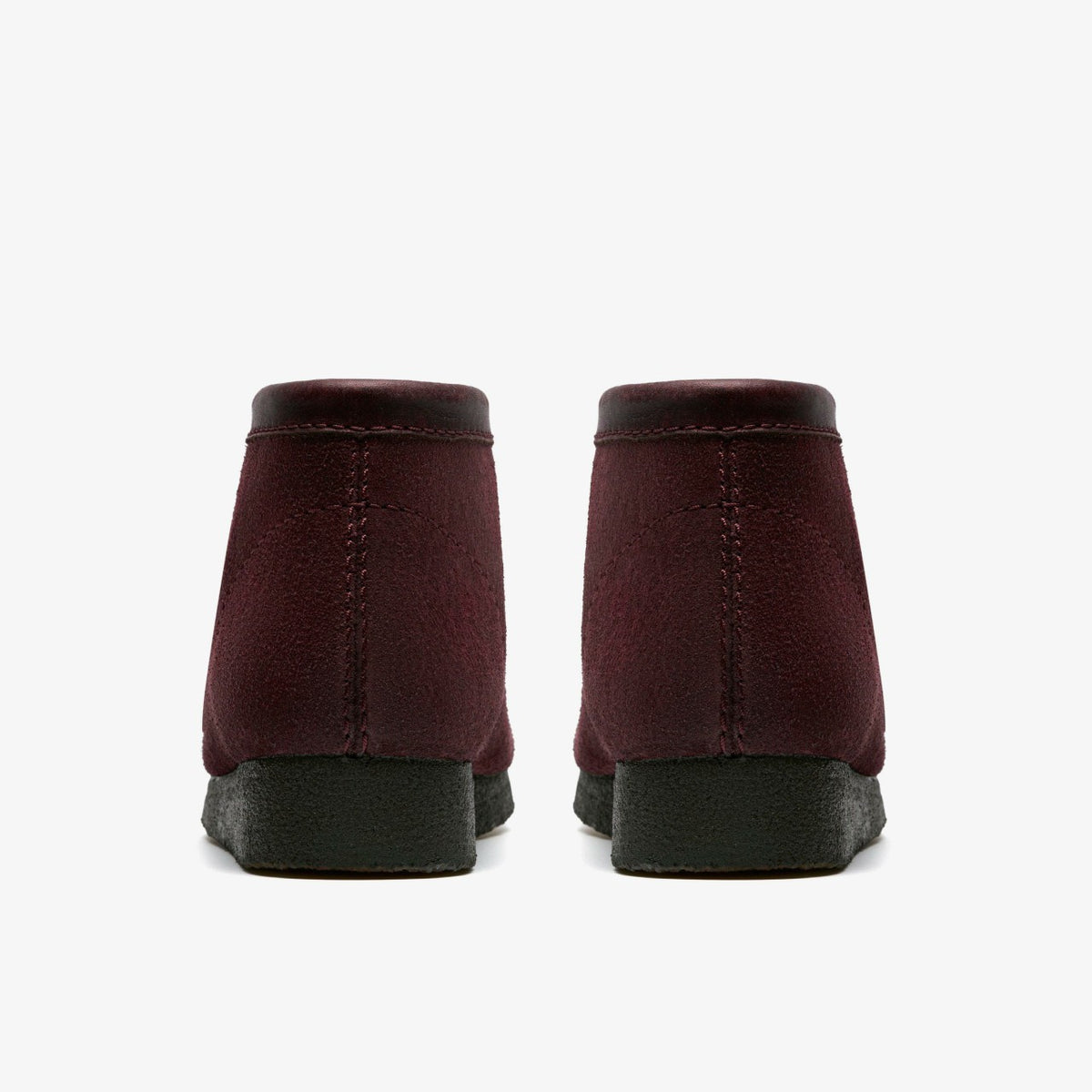 Wallabee Boot Purple Grape Suede - Clarks Men