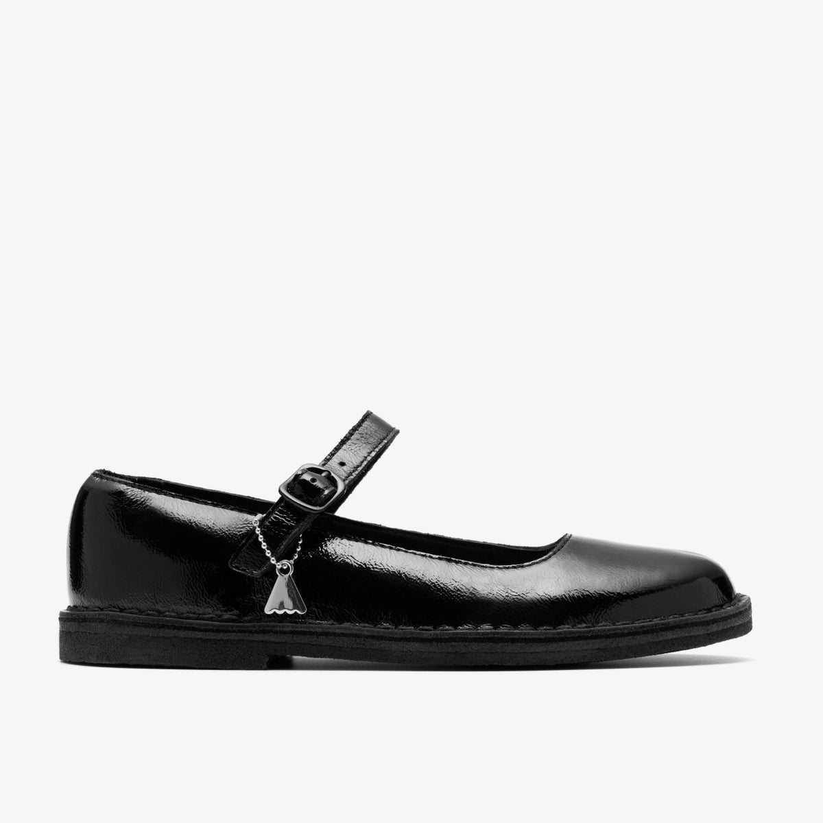 Desert Jane Black Patent - Clarks Women