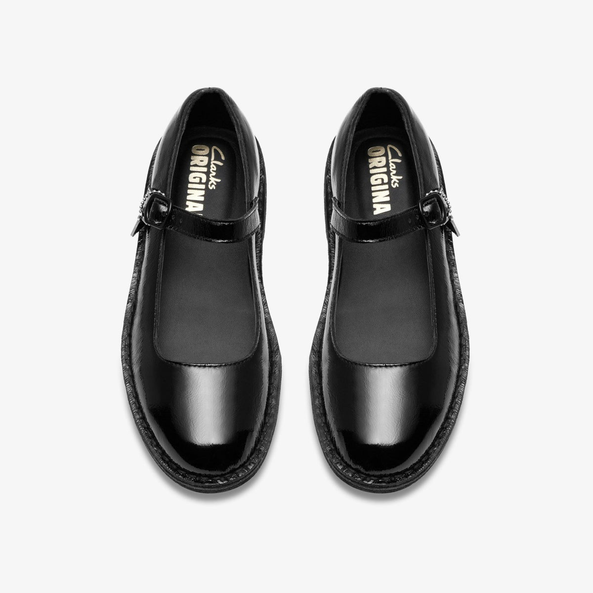 Desert Jane Black Patent - Clarks Women