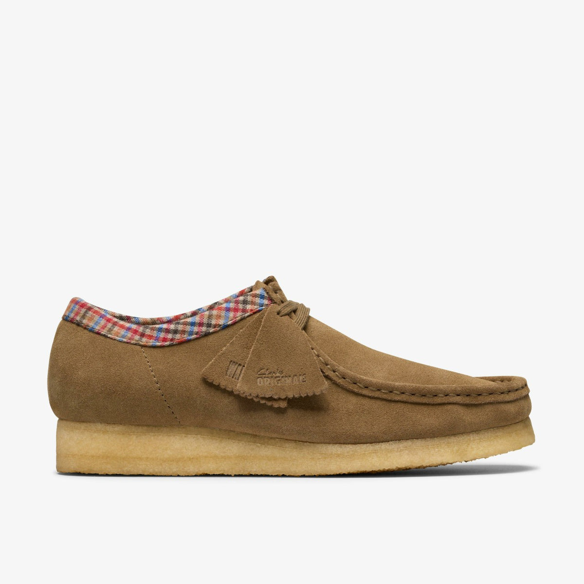 Wallabee Dark Taupe Combination - Clarks Men
