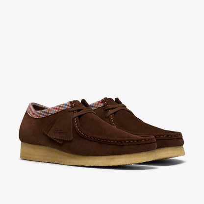 Wallabee Chocolate Combination - Clarks Men
