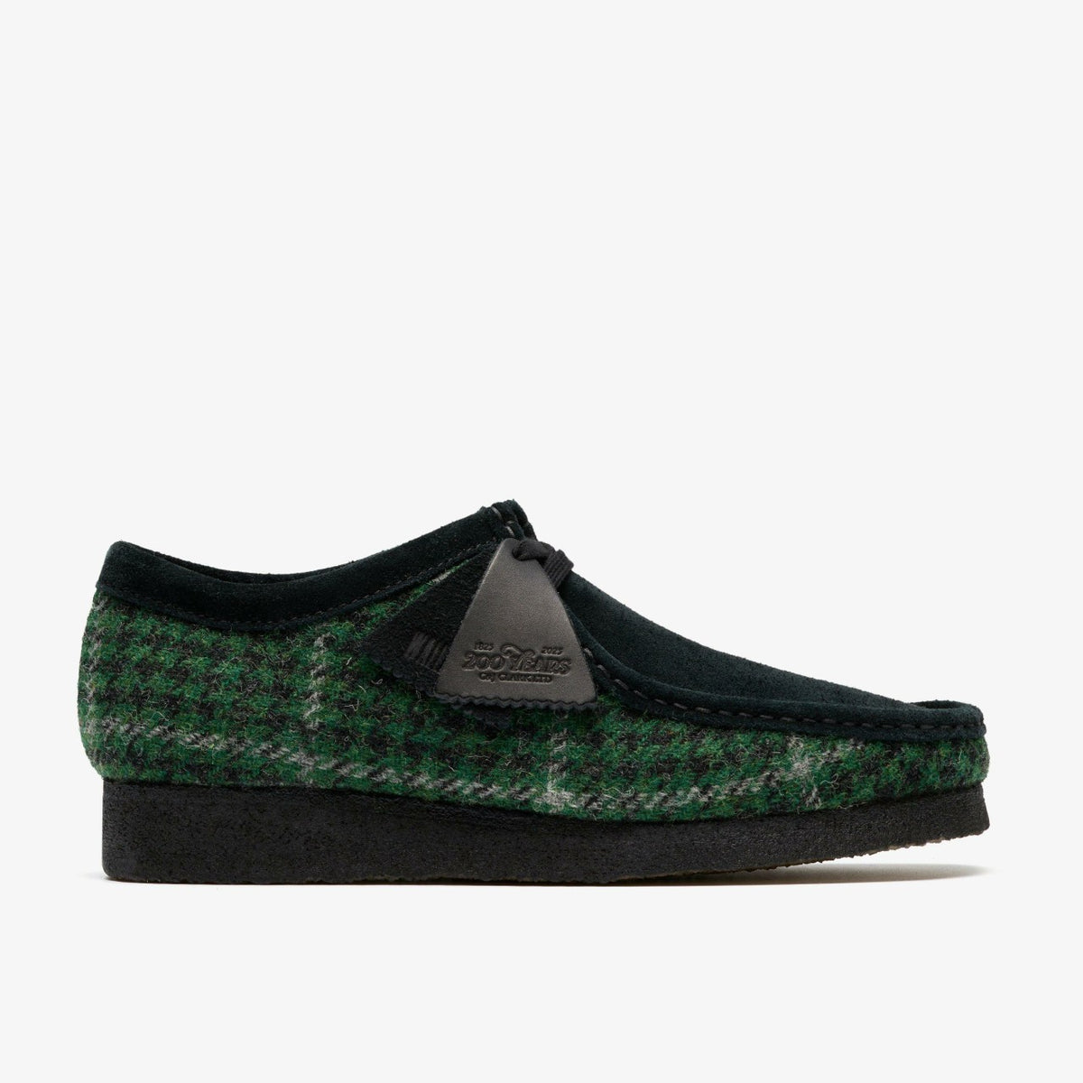 Wallabee Green Tweed Combination - Clarks Men