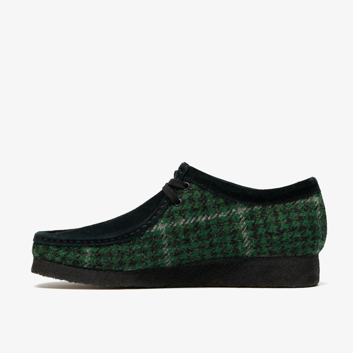 Wallabee Green Tweed Combination - Clarks Men