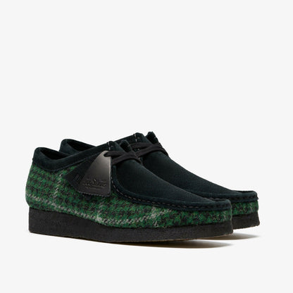 Wallabee Green Tweed Combination - Clarks Men