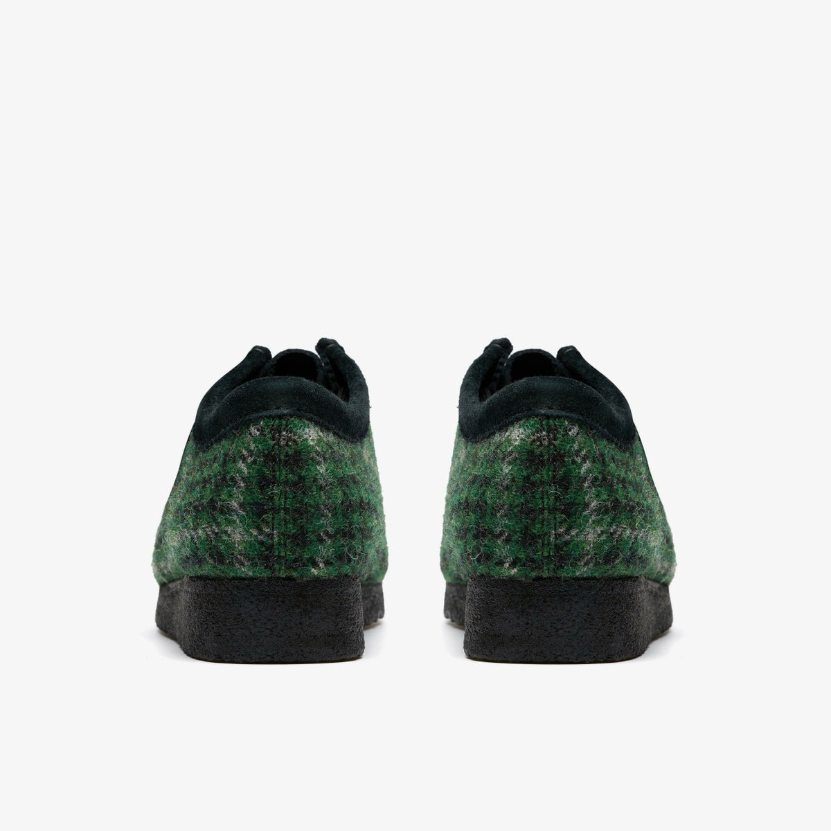 Wallabee Green Tweed Combination - Clarks Men