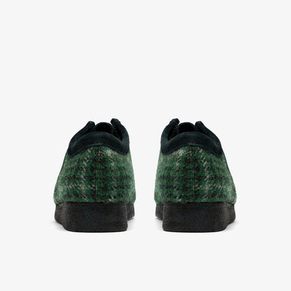 Wallabee Green Tweed Combination - Clarks Men