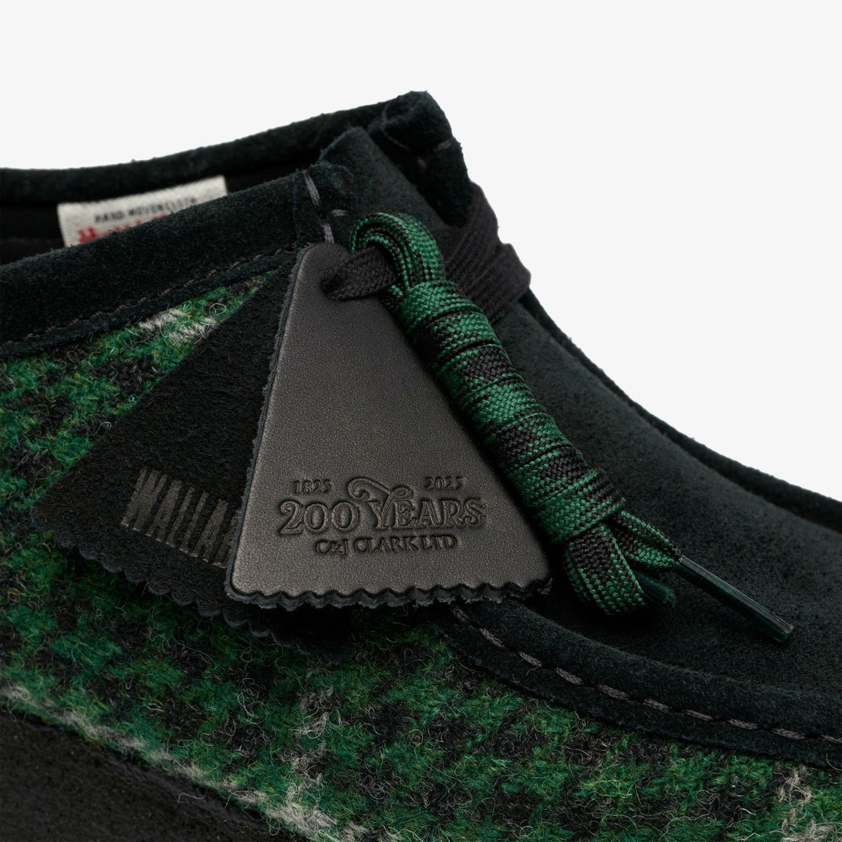 Wallabee Green Tweed Combination - Clarks Men