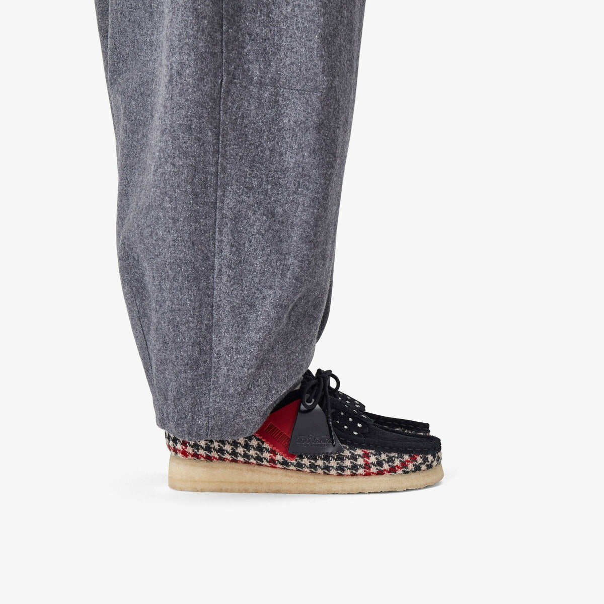 Wallabee Black Tweed Combination - Clarks Women