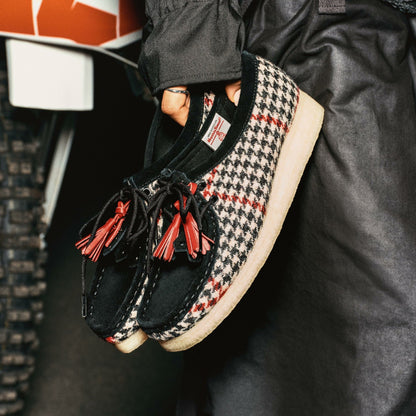 Wallabee Black Tweed Combination - Clarks Women