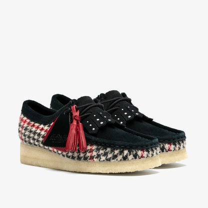 Wallabee Black Tweed Combination - Clarks Women