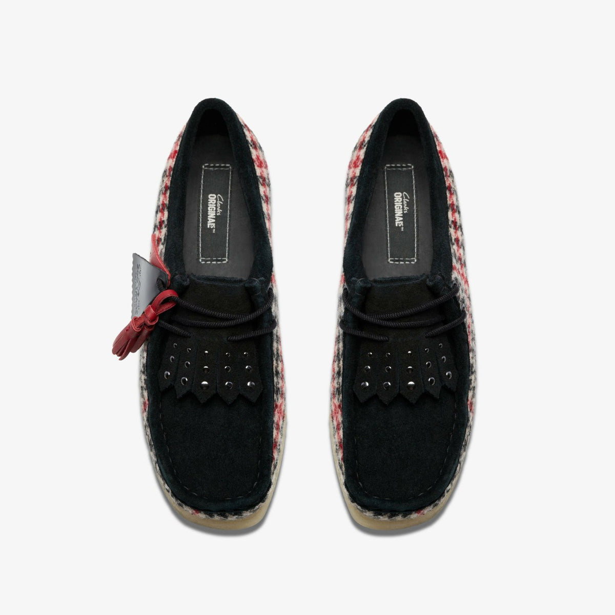 Wallabee Black Tweed Combination - Clarks Women