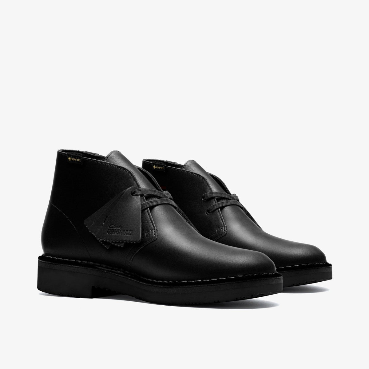 Desert Boot GORE-TEX Black Leather - Clarks Men