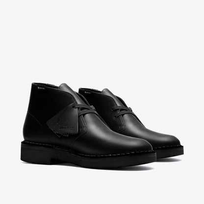 Desert Boot GORE-TEX Black Leather - Clarks Men