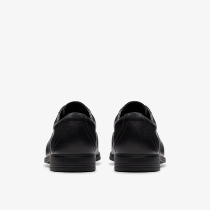 Jonwin Step Youth Black Leather - Clarks Kids