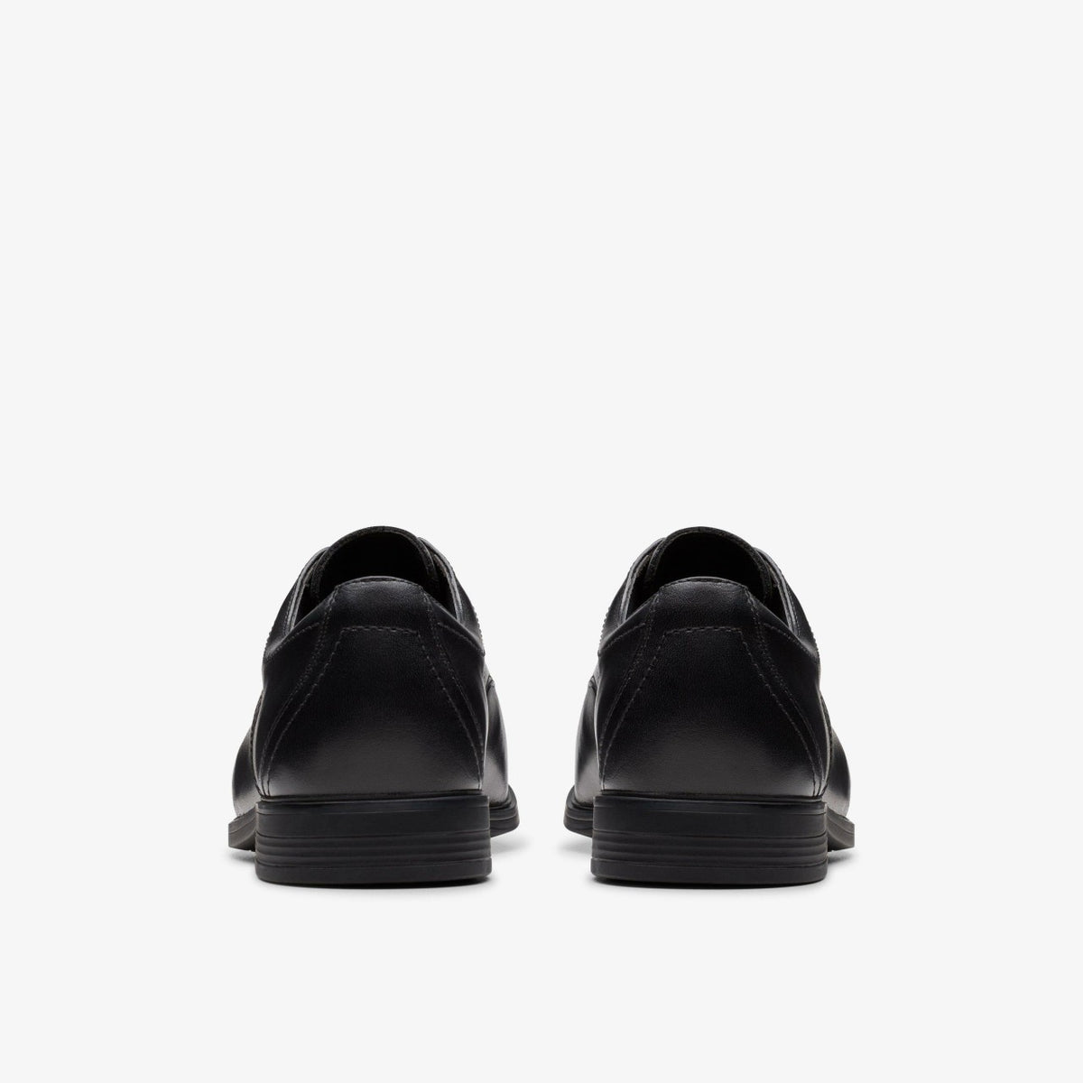 Jonwin Loop Youth Black Leather - Clarks Kids