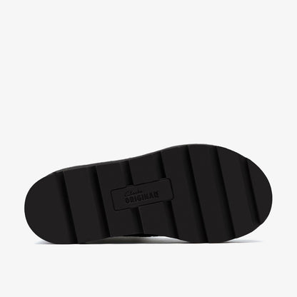 Meare Rooey Black Suede Warmlined - Clarks Women
