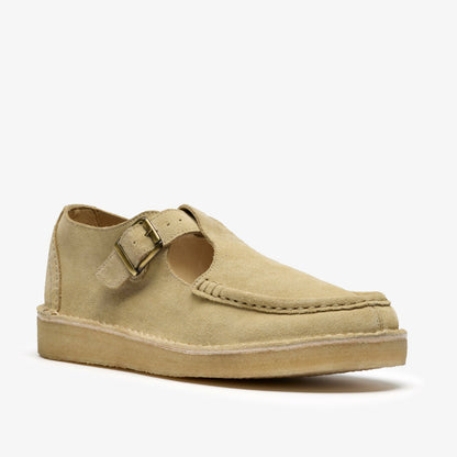 Nomad T Bar Maple Suede - Clarks Men