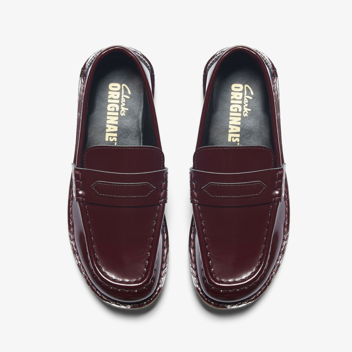 Nomad Loafer Wine Patent - Clarks Women
