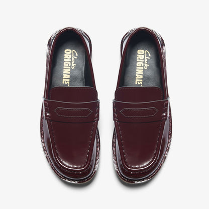 Nomad Loafer Wine Patent - Clarks Women