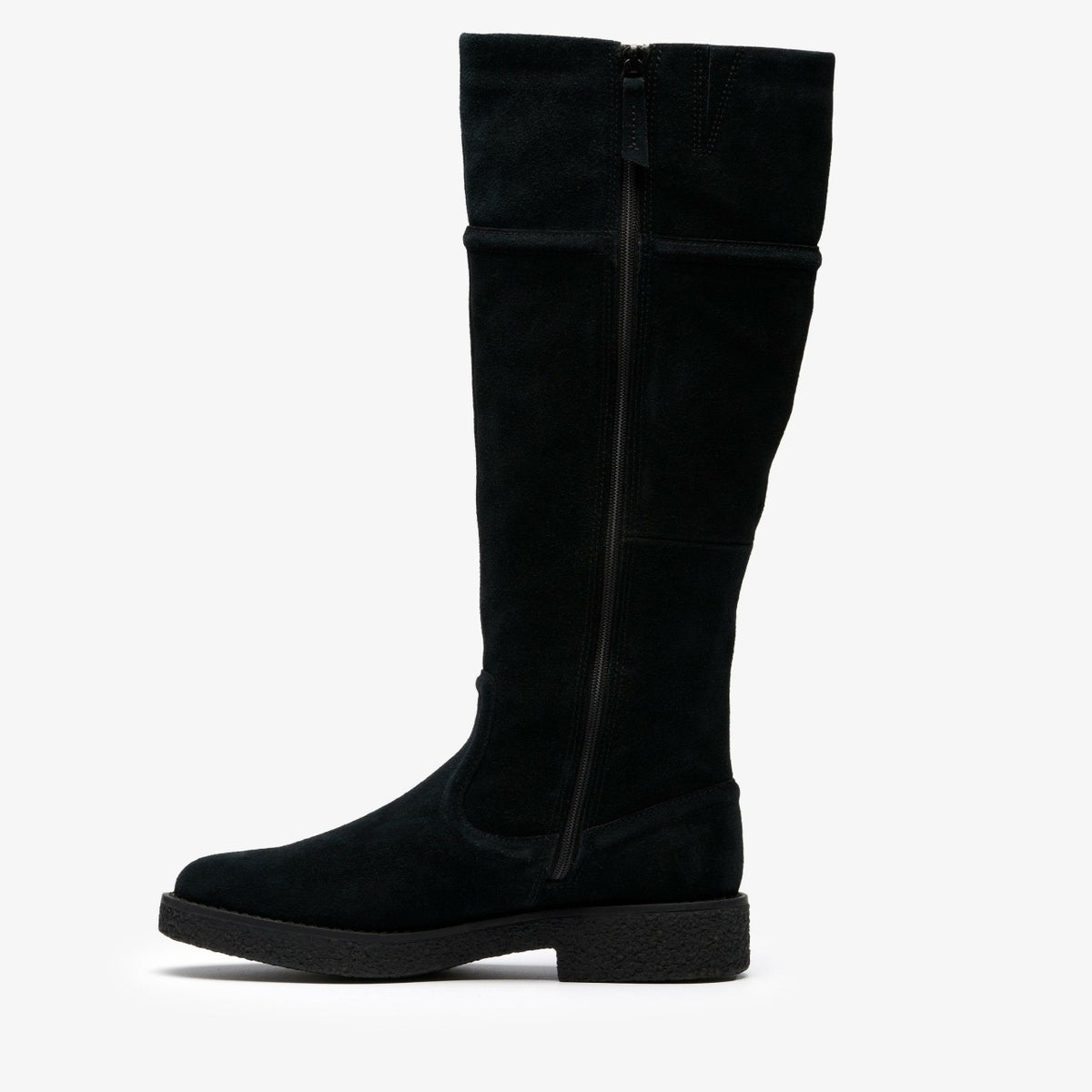 Nella Hi Black Suede - Clarks Women