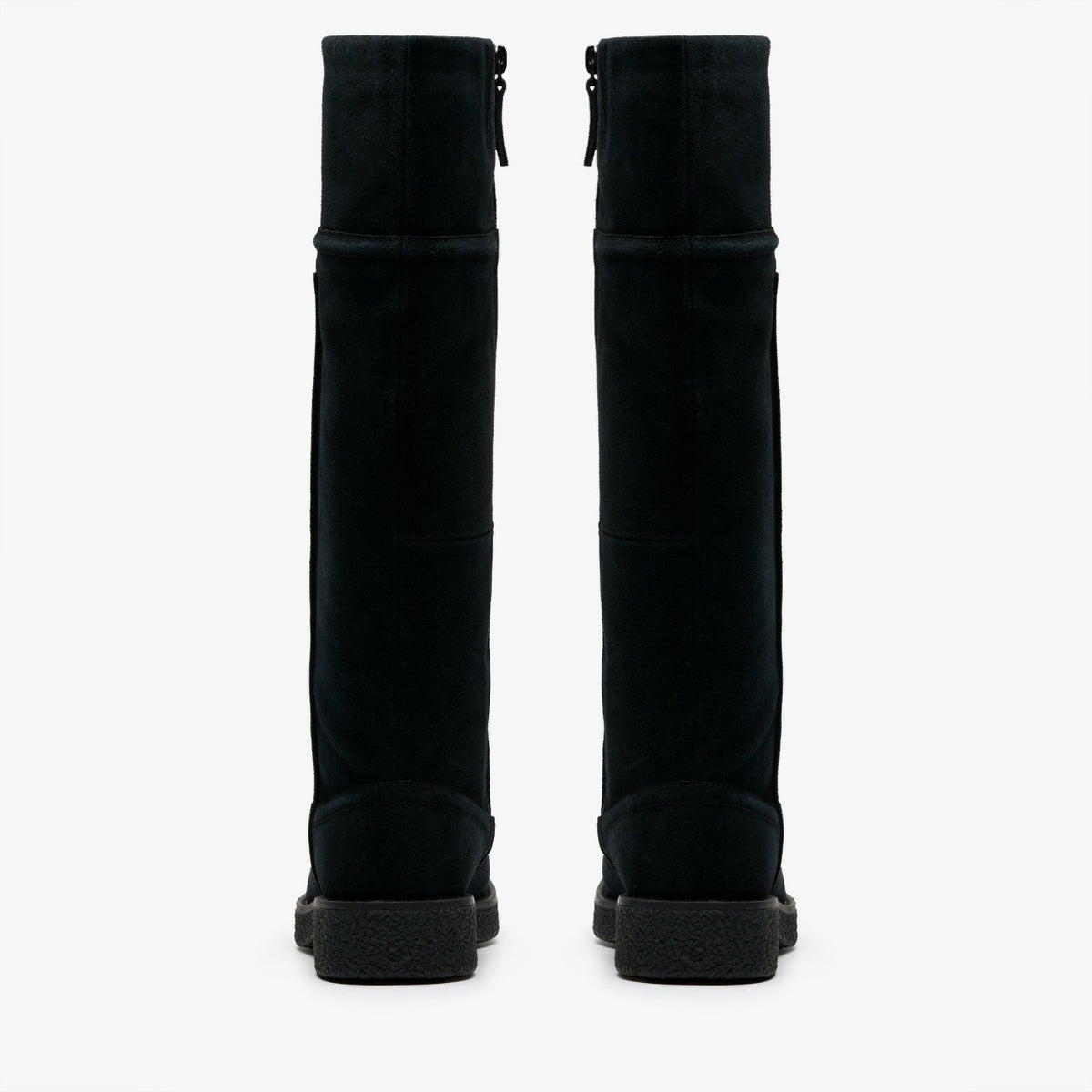Nella Hi Black Suede - Clarks Women
