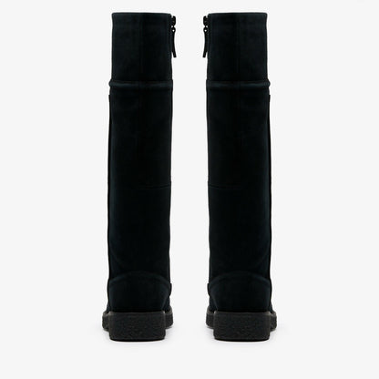 Nella Hi Black Suede - Clarks Women