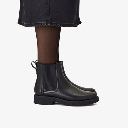 Nella Top Black Leather - Clarks Women