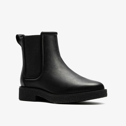 Nella Top Black Leather - Clarks Women