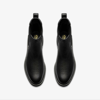 Nella Top Black Leather - Clarks Women