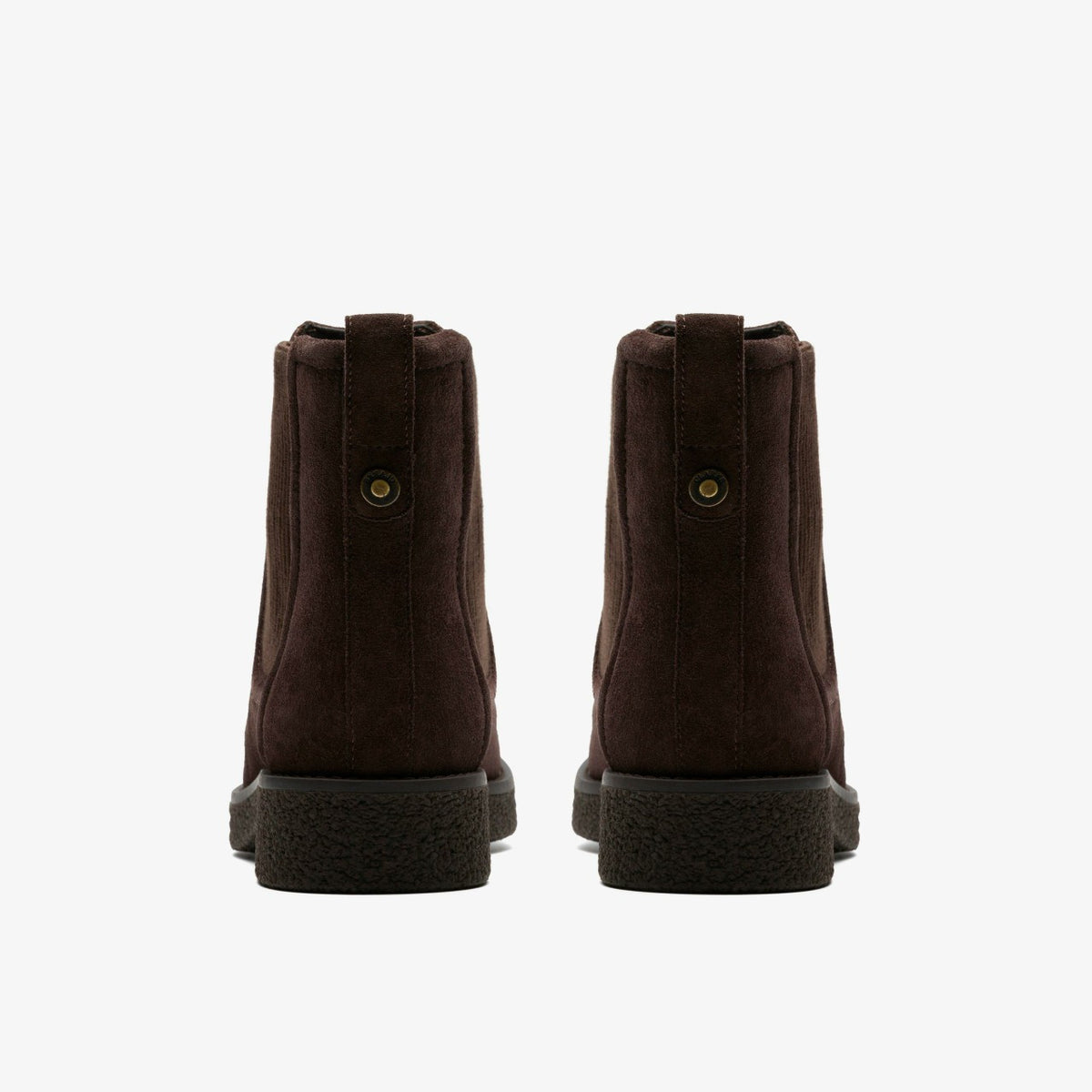 Nella Top Dark Brown Suede - Clarks Women