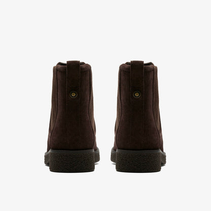 Nella Top Dark Brown Suede - Clarks Women
