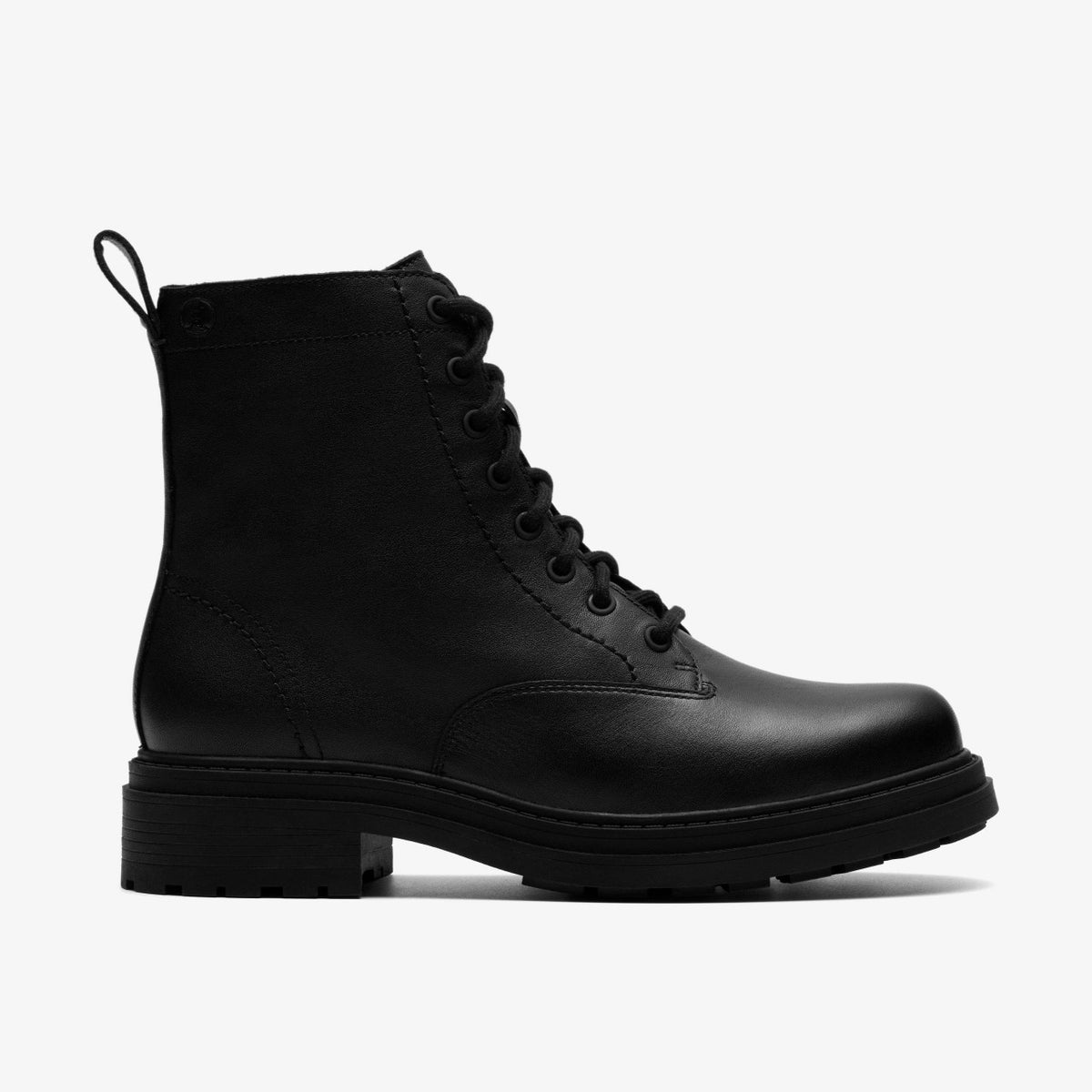 Orinoco 3 Style Black Leather - Clarks Women
