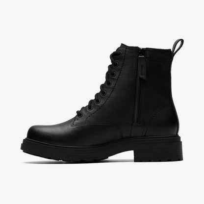 Orinoco 3 Style Black Leather - Clarks Women