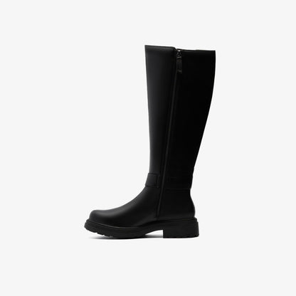 Orinoco 3 Tall Black Leather - Clarks Women