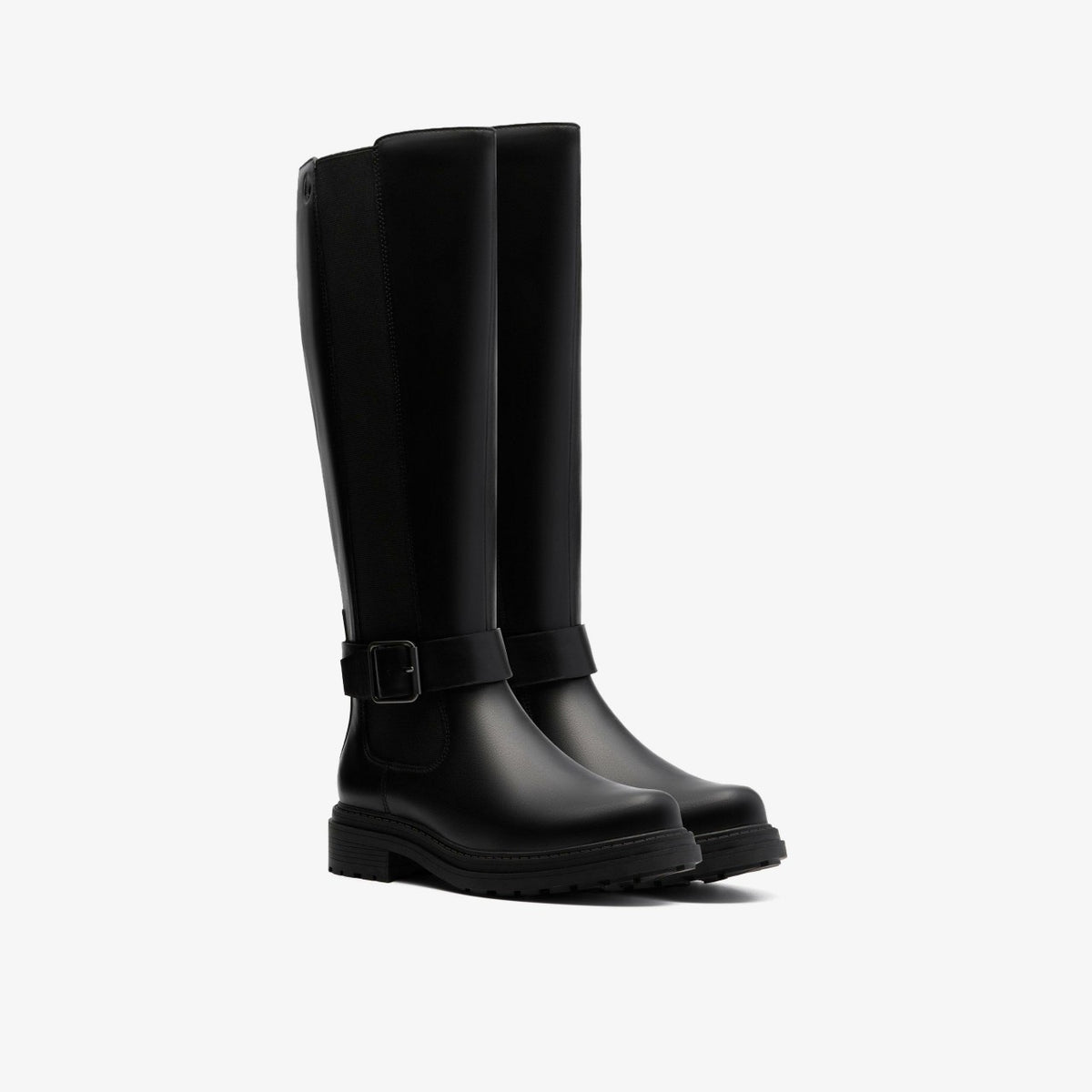 Orinoco 3 Tall Black Leather - Clarks Women