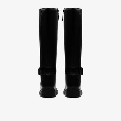 Orinoco 3 Tall Black Leather - Clarks Women