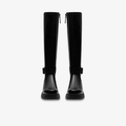 Orinoco 3 Tall Black Leather - Clarks Women