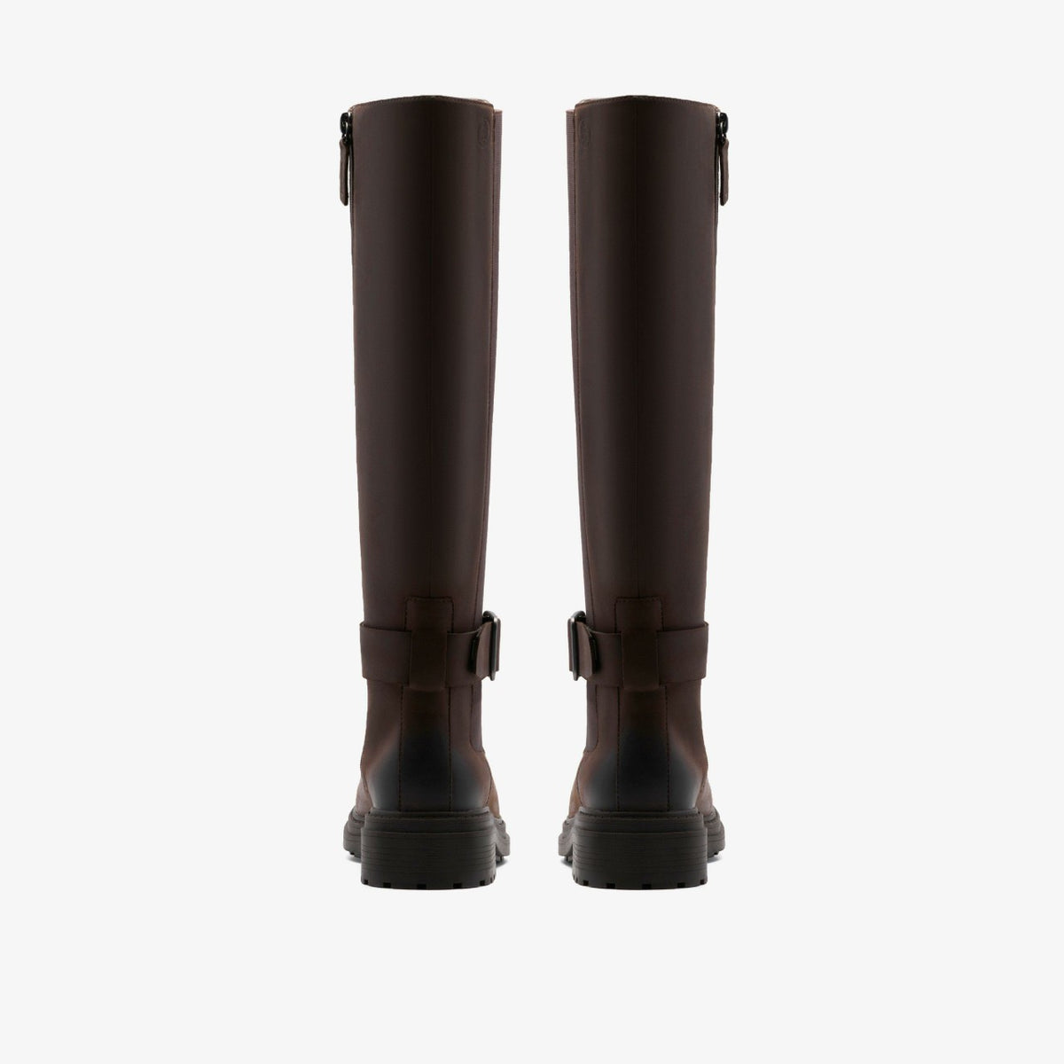 Orinoco 3 Tall Dark Brown Leather - Clarks Women