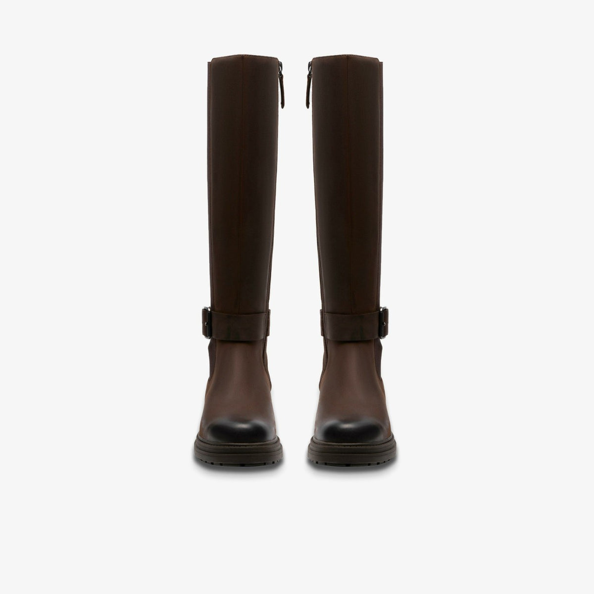 Orinoco 3 Tall Dark Brown Leather - Clarks Women