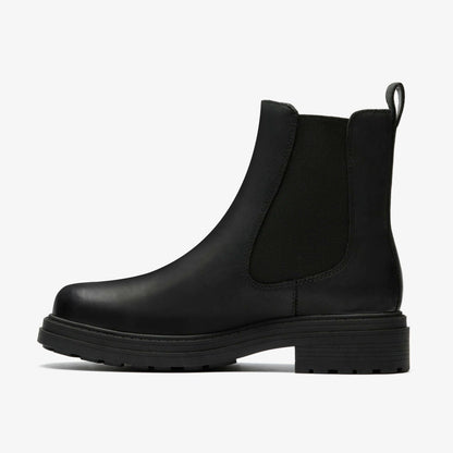 Orinoco 3 Top Black Leather - Clarks Women