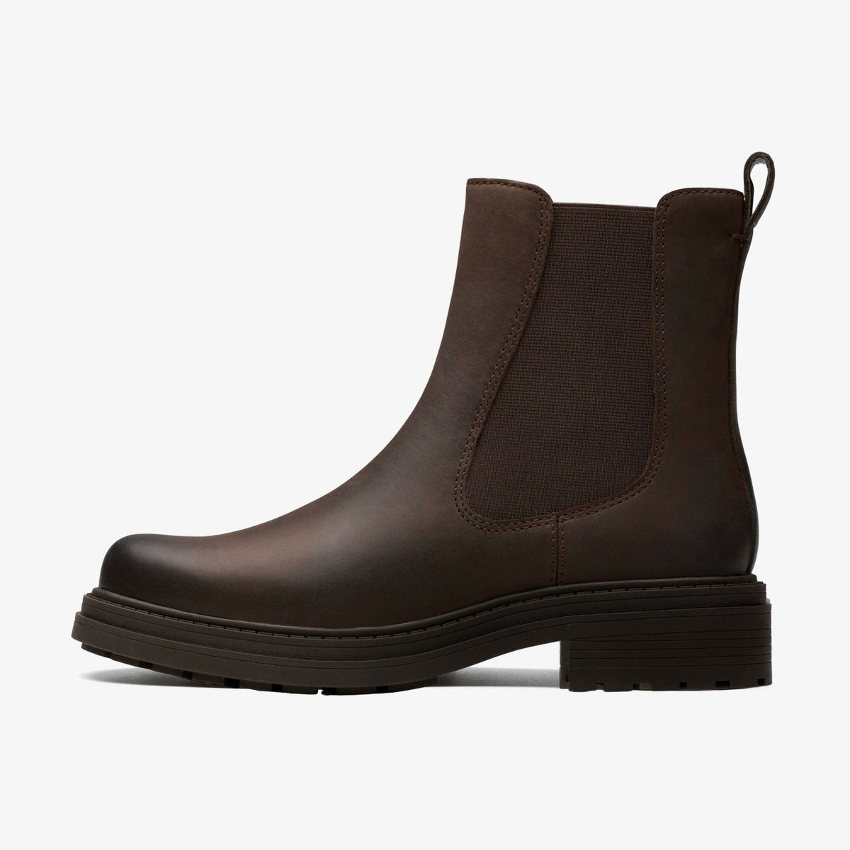 Orinoco 3 Top Dark Brown Leather - Clarks Women
