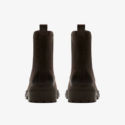 Orinoco 3 Top Dark Brown Leather - Clarks Women