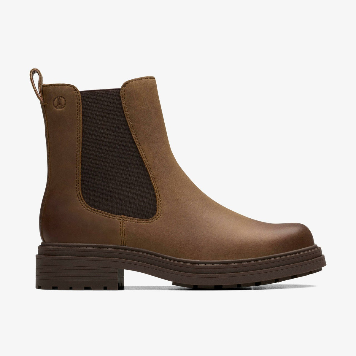 Orinoco 3 Top Walnut Leather - Clarks Women