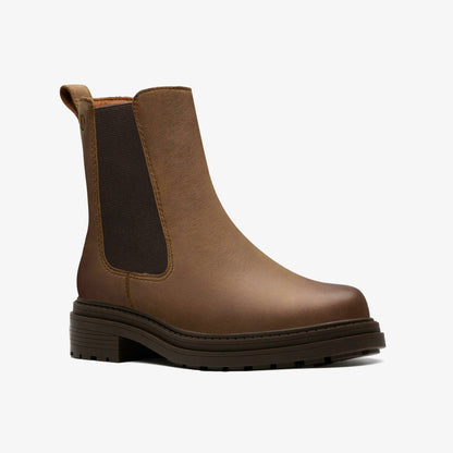 Orinoco 3 Top Walnut Leather - Clarks Women