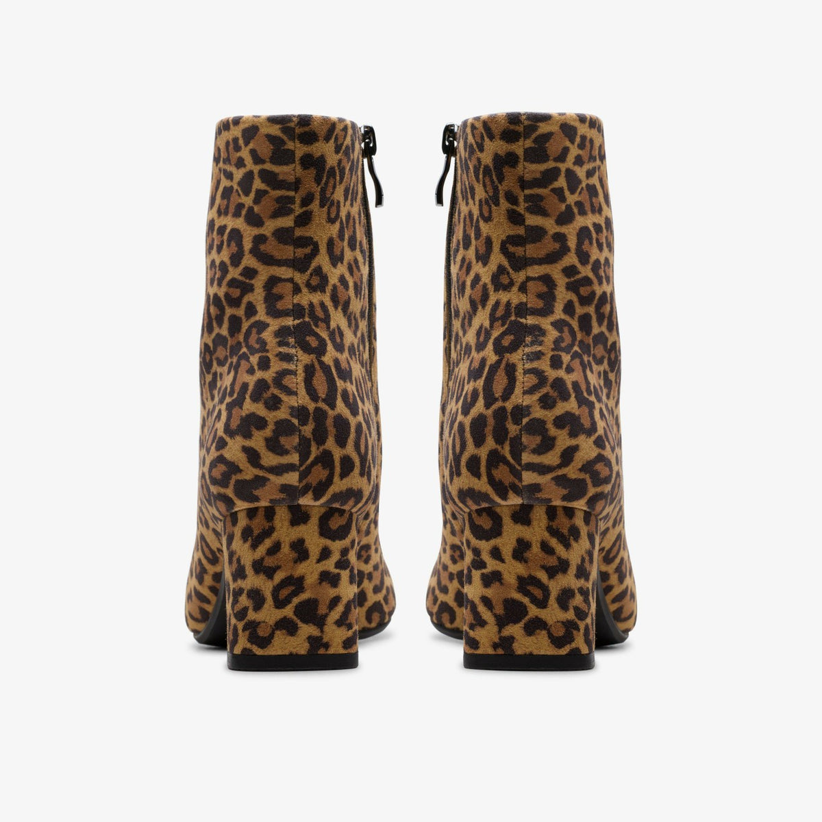 Fernie Zip Leopard Suede - Clarks Women