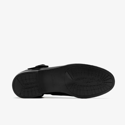 Havisham Bay Black Leather - Clarks Women