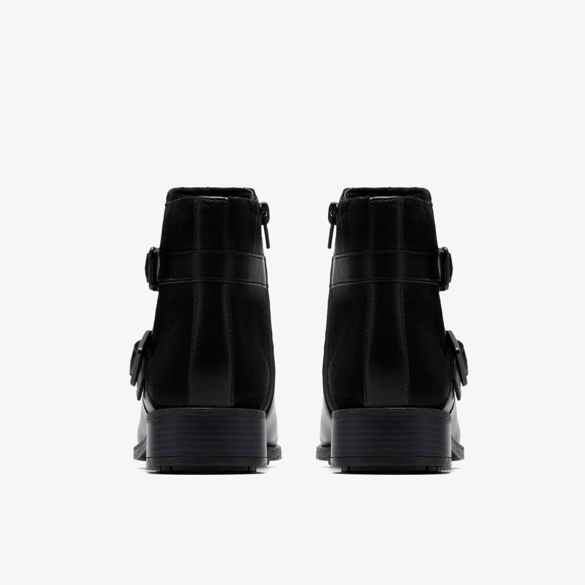 Havisham Bay Black Leather - Clarks Women